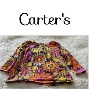Carter's, 4T, Girls, Retro, Floral Tunic
